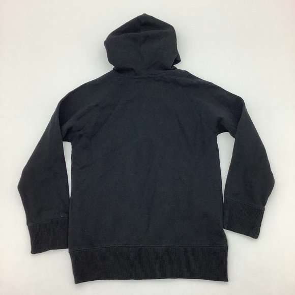 Amplify | Boy's Zip-Up Sweater | Grey and Black | Stripes | Small - Picture 2 of 2